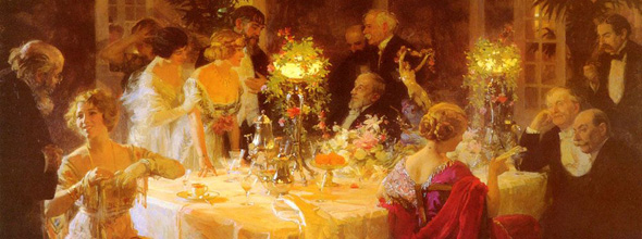 the dinner party victorian