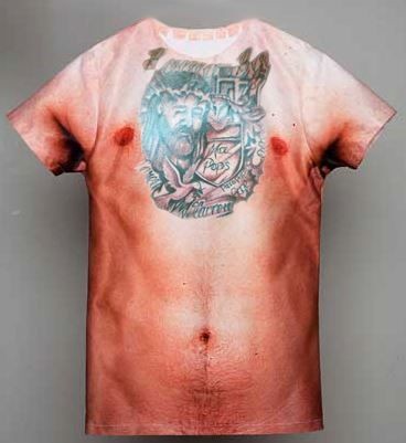 PHOTO: A.J. McCarron's Chest Tattoo, Now In Shirt Form - SBNation.com