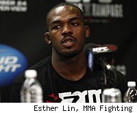 Jon Jones will answer questions from the media at the UFC 140 post-fight press conference.