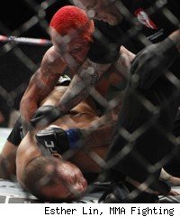 Chris Leben Knocks Out Wanderlei Silva at UFC 132.