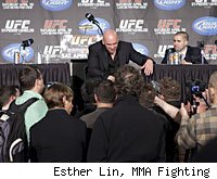 Dana White will answer questions from the media at the UFC 130 post-fight press conference.