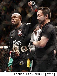 Anderson Silva defended his title against Vitor Belfort at UFC 126.