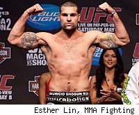 Shogun Rua will try to make weight at the UFC 128 weigh-ins Friday afternoon.