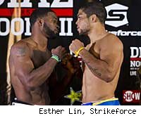 Tyron Woodley vs. Andre Galvao is a fight on the Diaz vs. Noons 2 Strikeforce event on Saturday night.