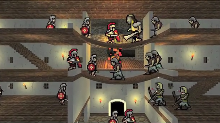 A side-scrolling Roman strategy game on Kickstarter from LucasArts veterans